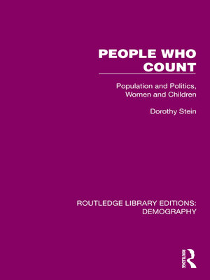 cover image of People Who Count
